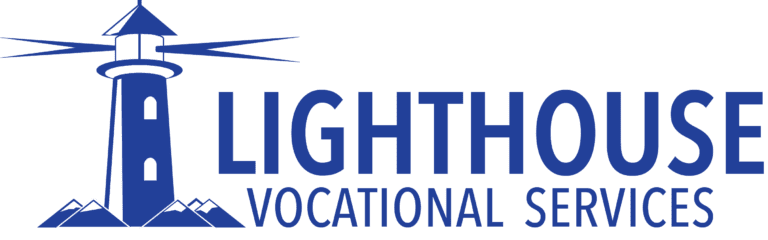 Lighthouse Vocational Services with image of lighthouse