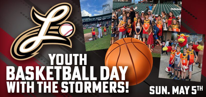 Youth Basketball Day with the Stormers May 5hth