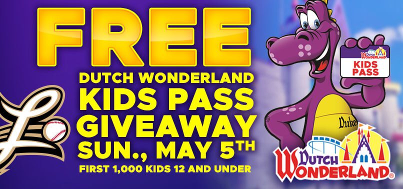 Free Dutch Wonderland Kids Pass May 5th
